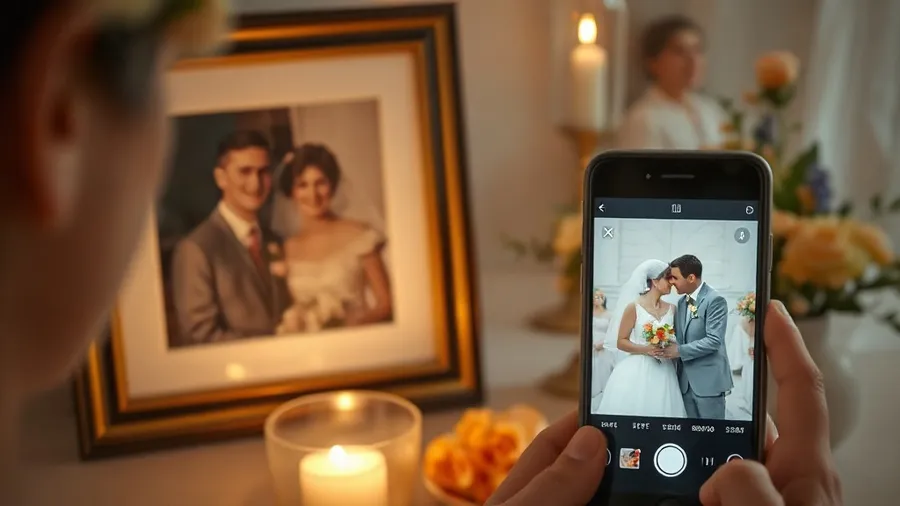 Anniversary Gift: A Photo That Plays Your Video