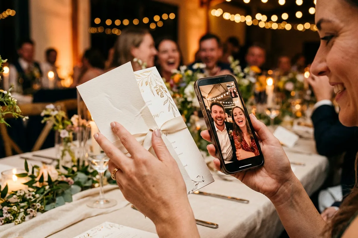 Stories AR dashboard with a ready AR invitation and QR code
