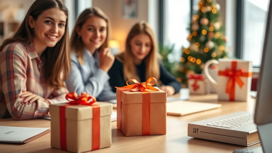 Corporate New Year Gifts That Play a Video Greeting