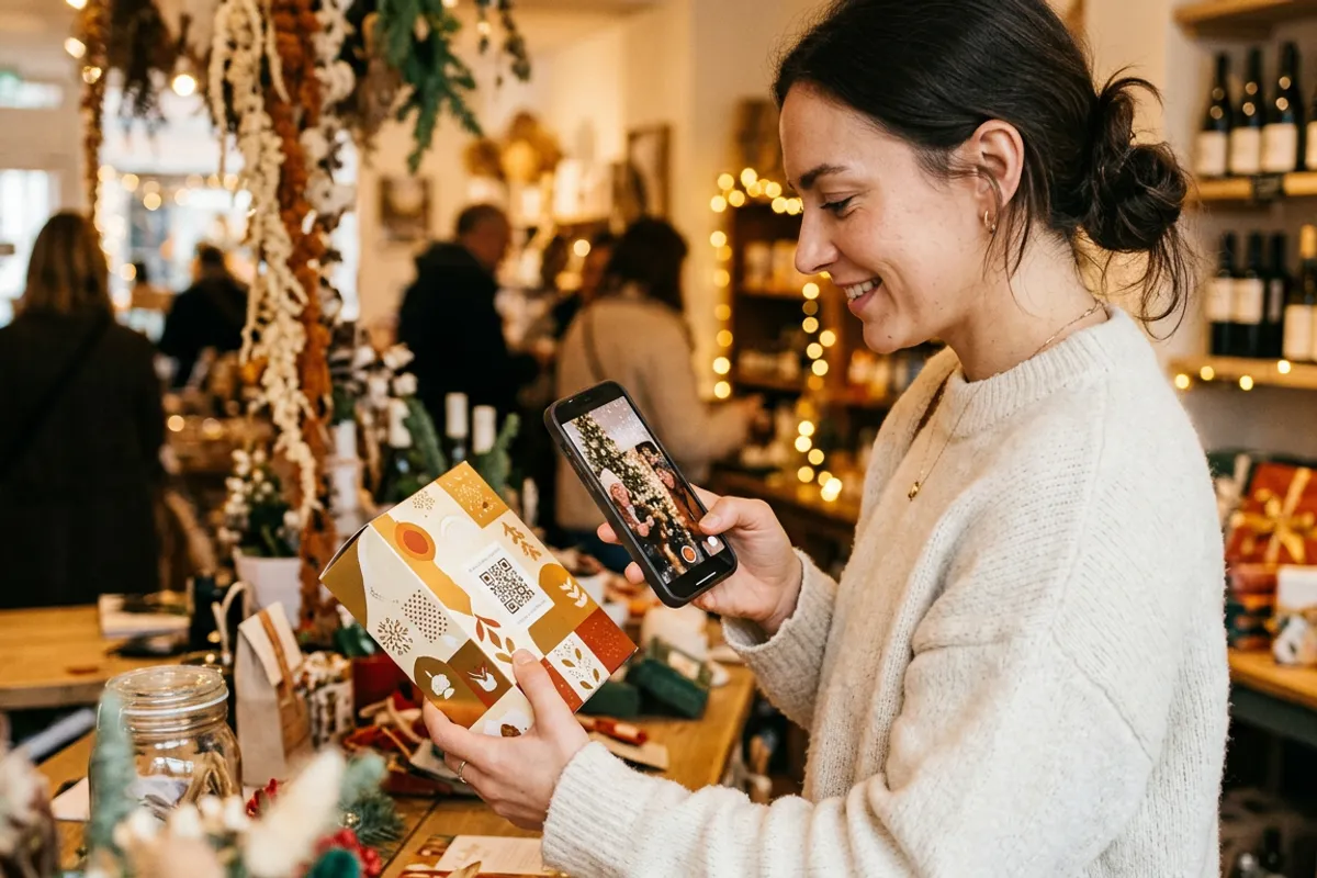 Stories AR dashboard with a ready AR photo and downloadable QR code