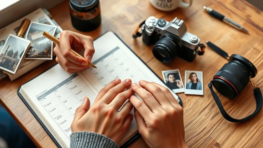 Photographer's Year-End Marketing Calendar: Oct–Dec