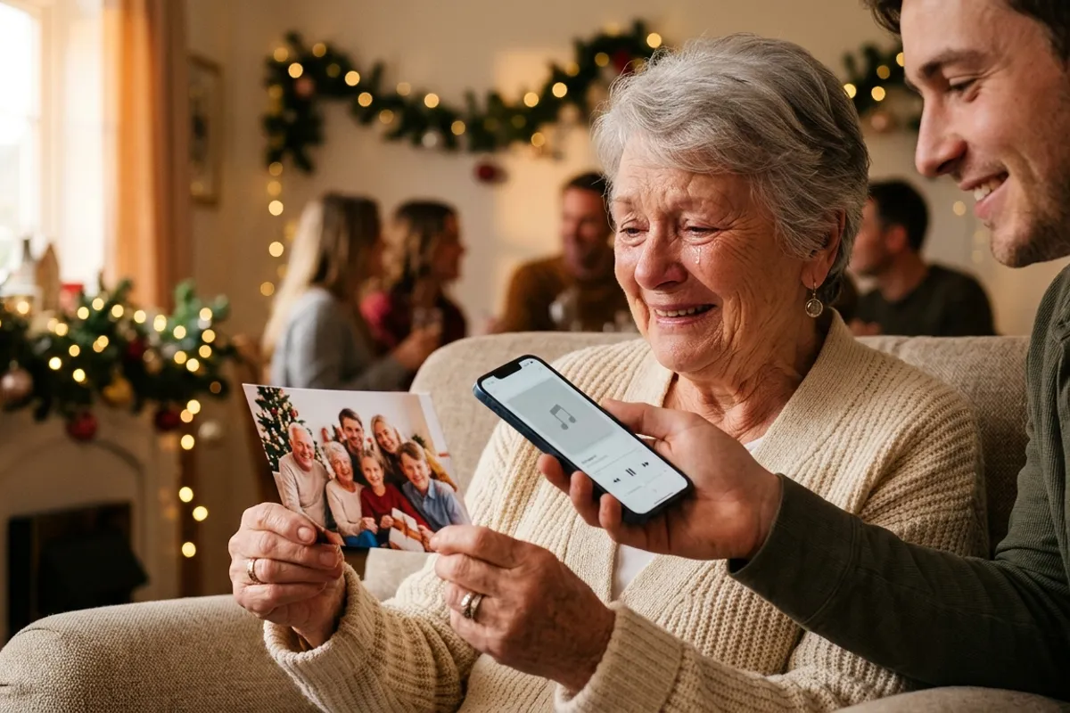 Uploading a photo and a video greeting in the Stories AR dashboard
